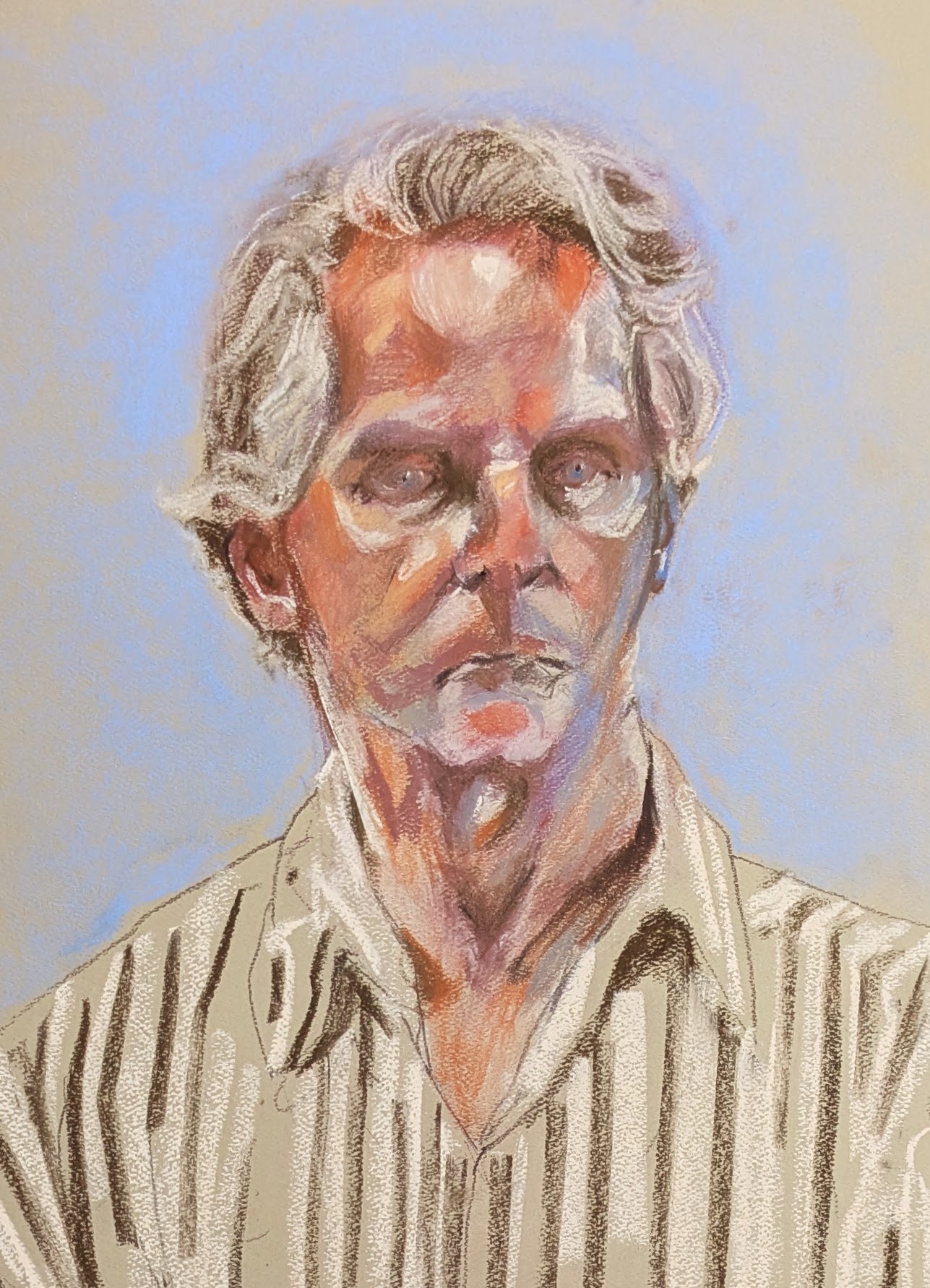 Portrait of Gary, Pastel, 2025